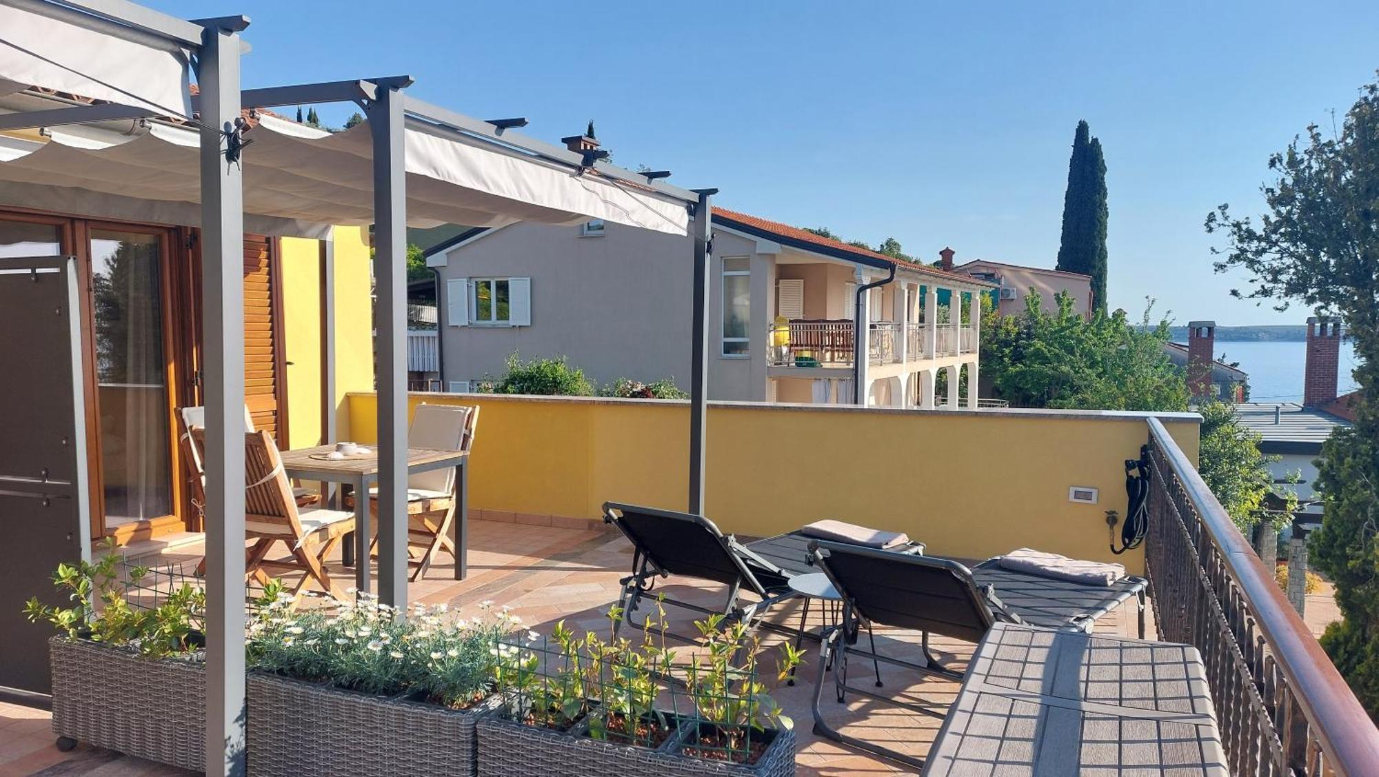 Apartments Cliff Piran Luaran gambar